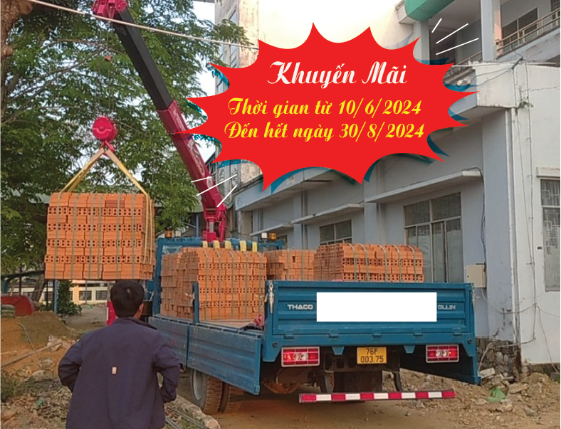 Chương trình khuyến mại gạch đất sét nung