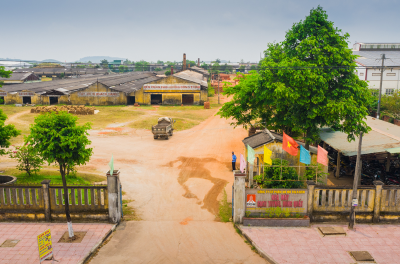 Nhà máy gạch tuynel Dung Quất