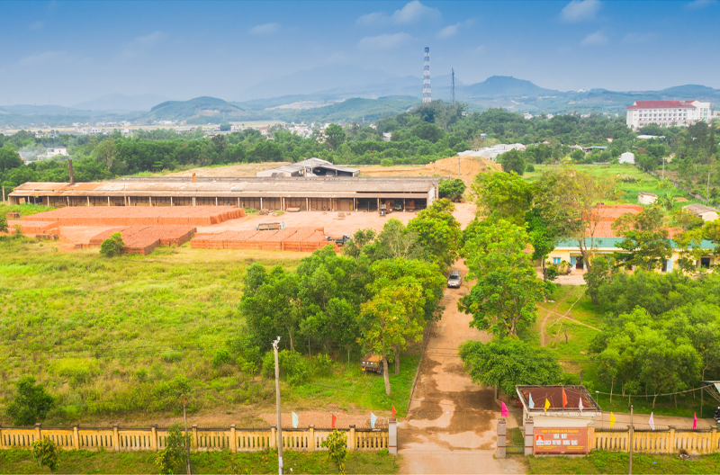 Nhà máy gạch tuynel Dung Quất