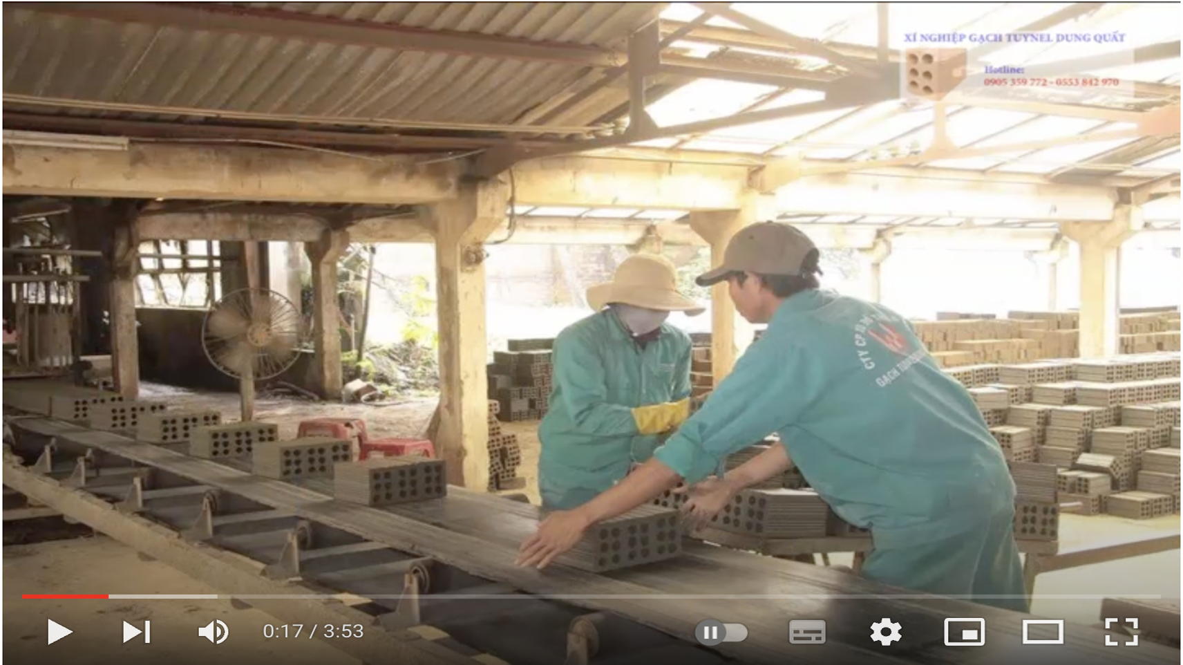 Slide video gạch tuynel dung quất